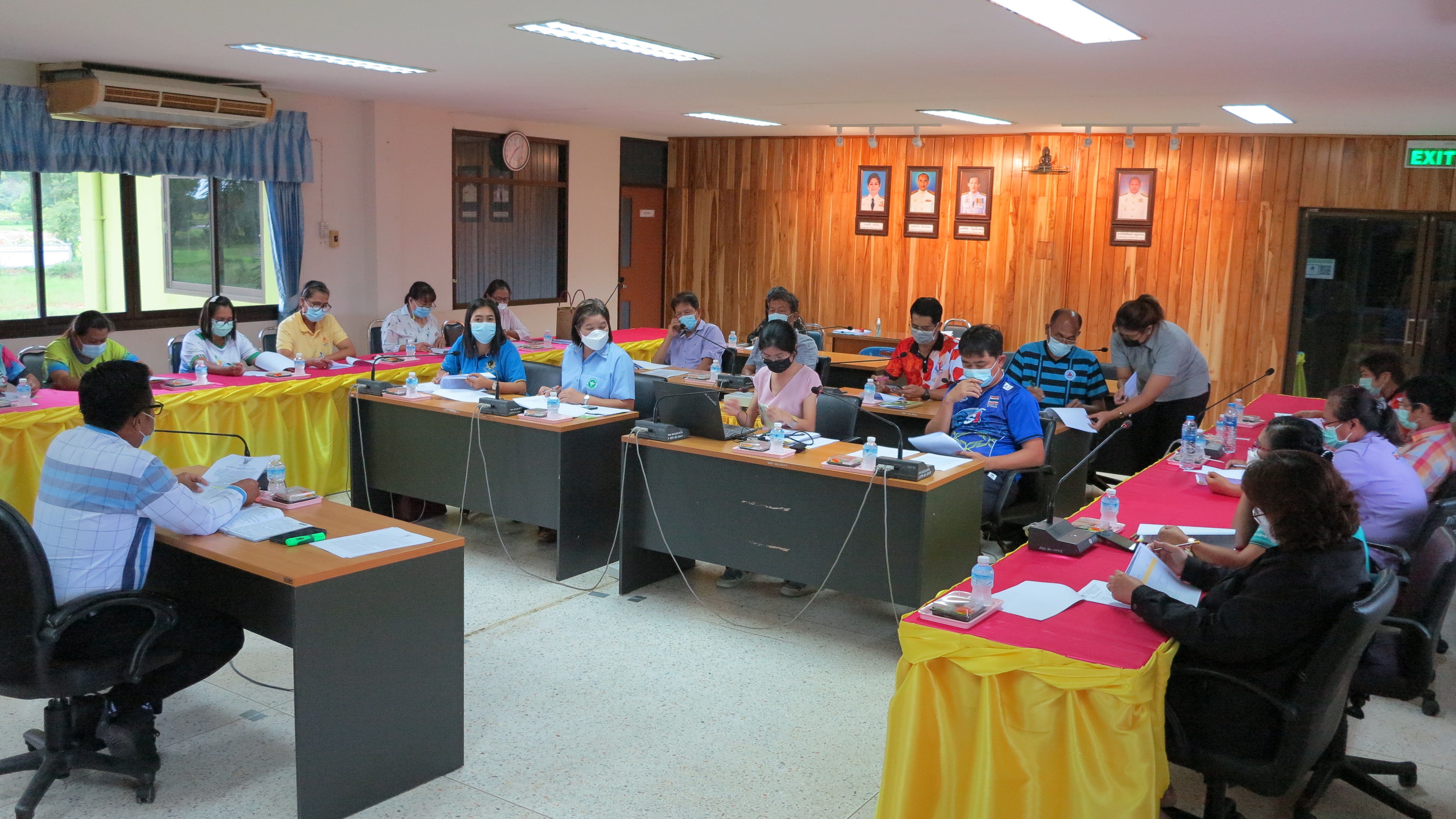 การประชุมคณะกรรมการกองทุนหลักประกันสุขภาพระดับท้องถิ่น