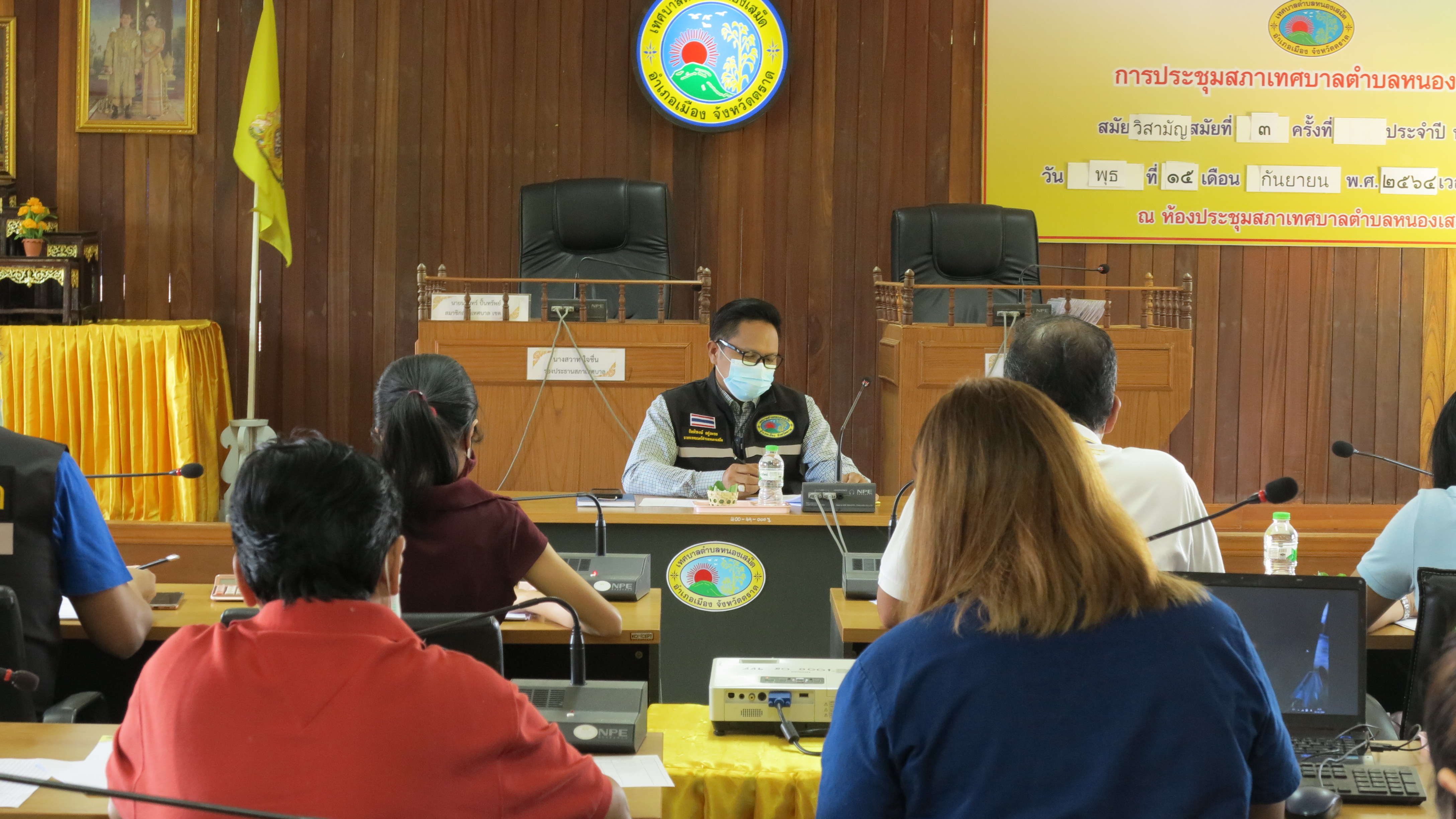 ประชุมคณะกรรมการบริหารกองทุนหลักประกันสุขภาพตำบลหนองเสม็ด (สปสช)