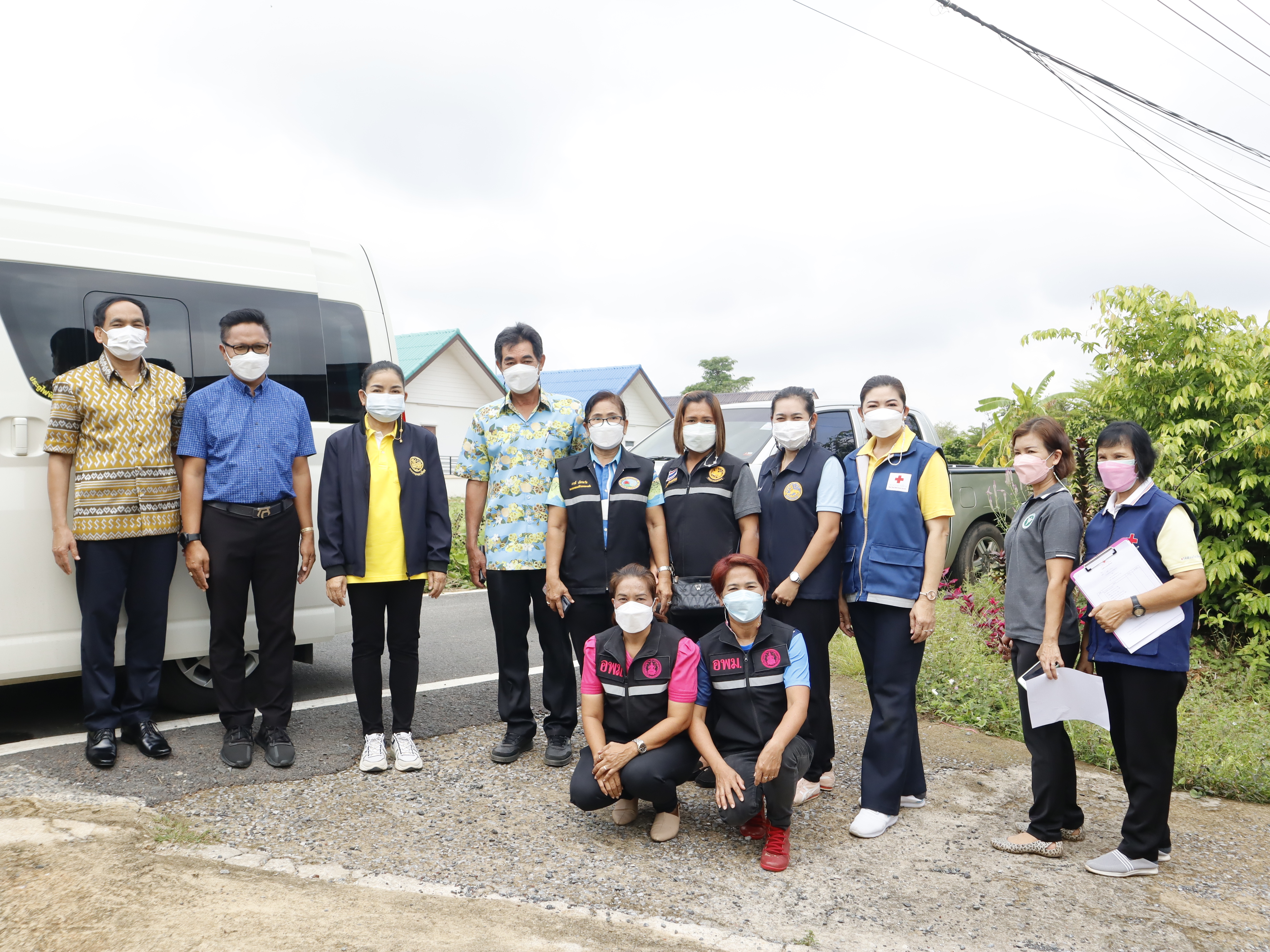 นายกเหล่ากาชาดจังหวัดตราด เยี่ยมผู้ป่วยติดเตียงตำบลหนองเสม็ด